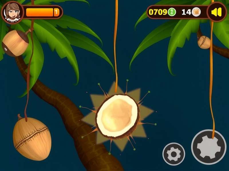 Coconut Carnage Gameplay Screenshot